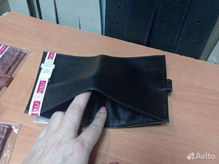 Обложка автодокументы + кошелёк Натуральная кожа