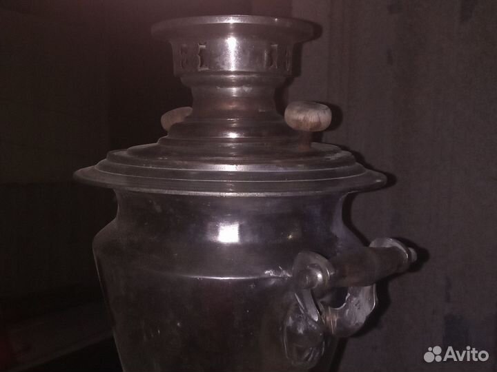 Самовар на дровах старинный