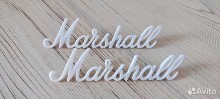 Логотип Marshal услуги 3D