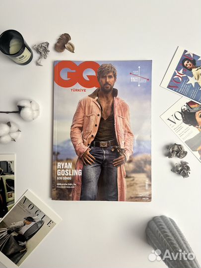 Журнал GQ Turkey с Райаном Гослингом