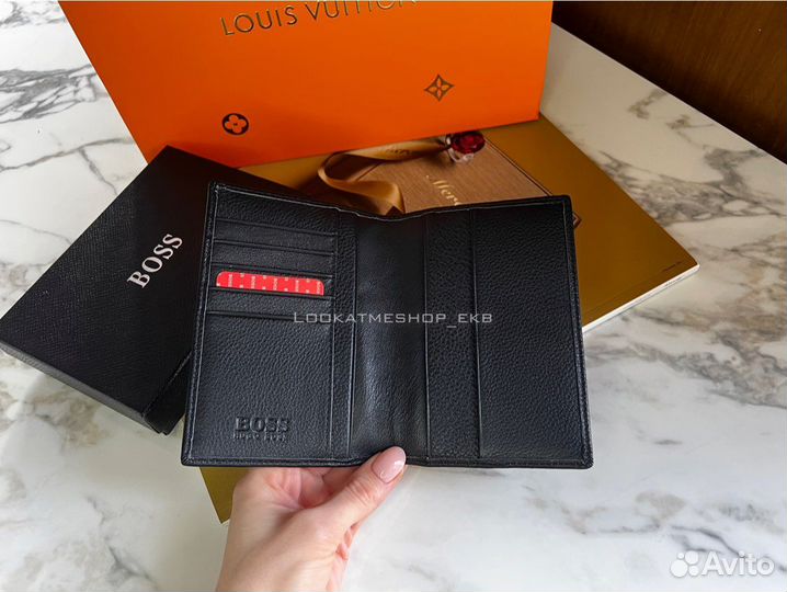 Обложка на паспорт Boss