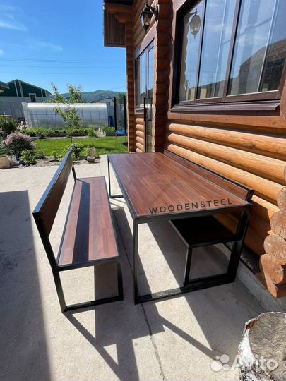 Садовая мебель лофт