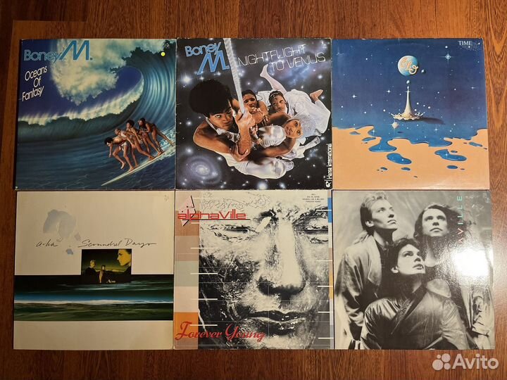 Виниловые пластинки из Европы оригиналы