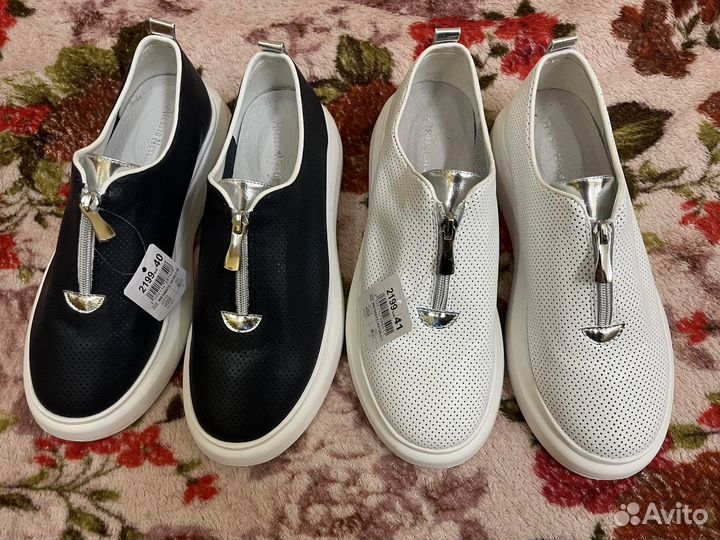 Полуботинки жен. 40 и 41 р. нат. кожа