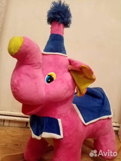 Детская качалка слон