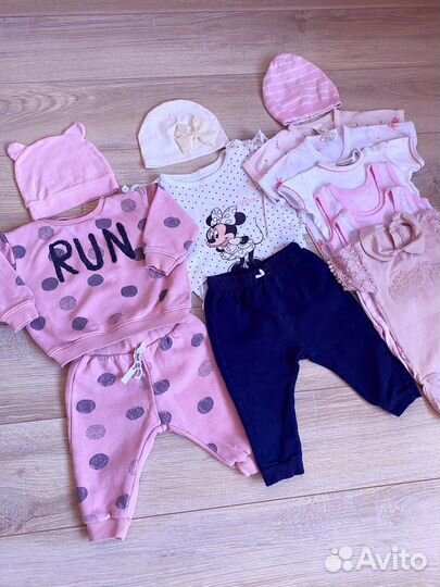Брендовые вещи для девочки 68 размер осень