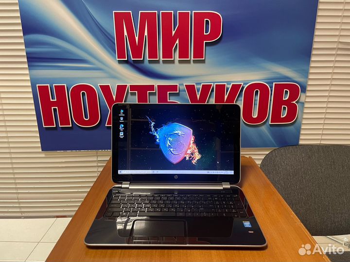 Ноутбук HP для сетевых игр / ssd / 8gb