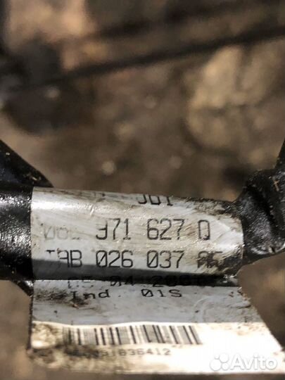 Проводка двигателя Audi A6 C6 3.0T 06E971627Q