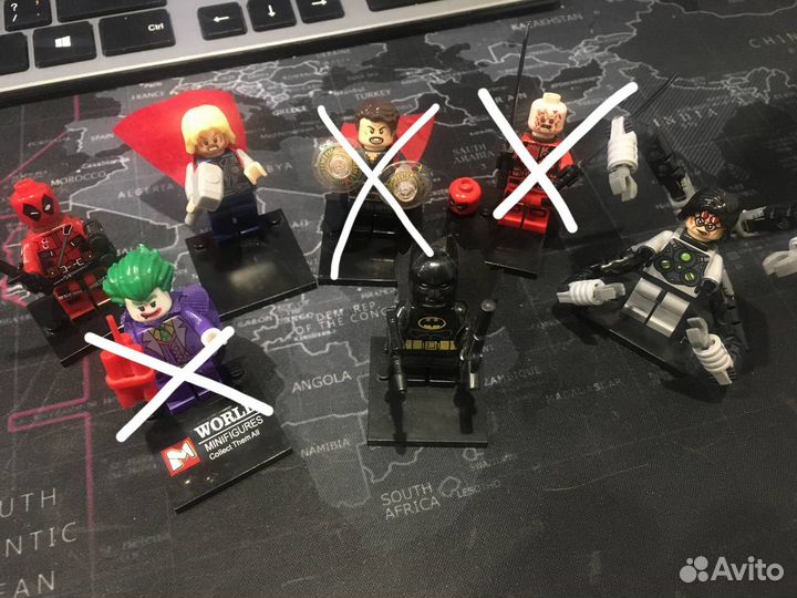 Lego фигурки супергерои