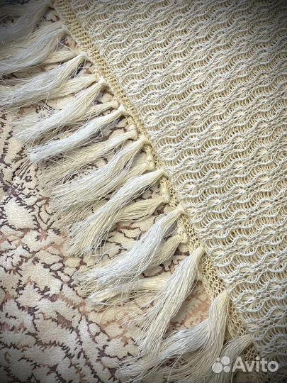 Шарф Палантин. Льняной. Новый