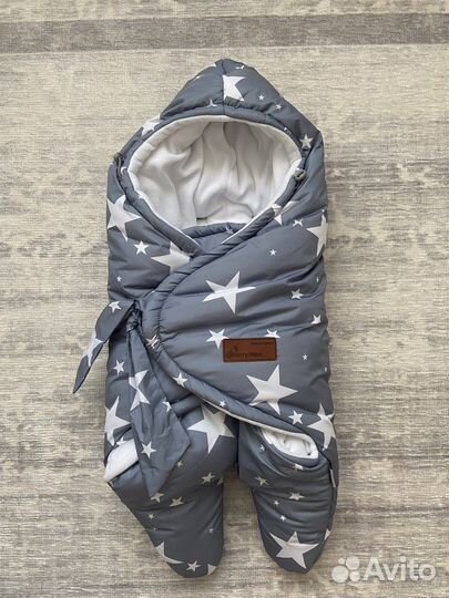 Конверт на выписку, зима