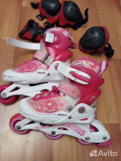 Детские ролики и защита