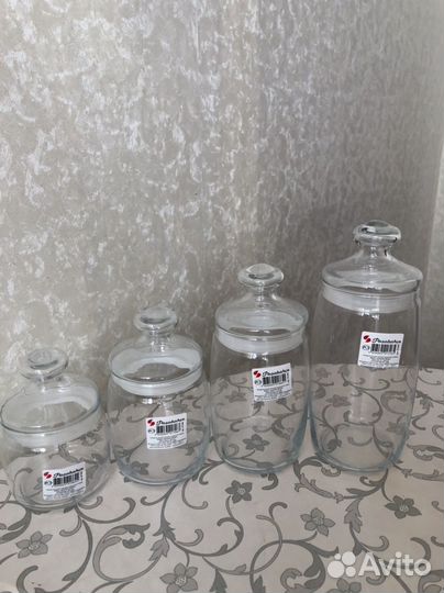 Новые банки для сыпучих продуктов