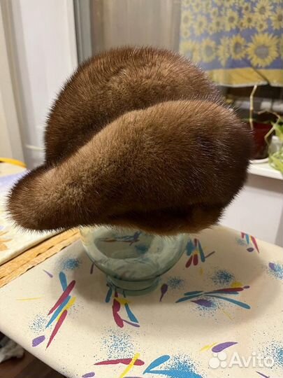 Шапка норковая женская