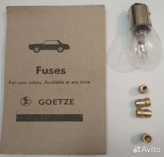 Автоэлектрика предохранители, лампы, наконечники