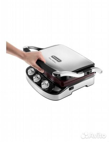 Электрогриль De'Longhi сgh 912 серебристый