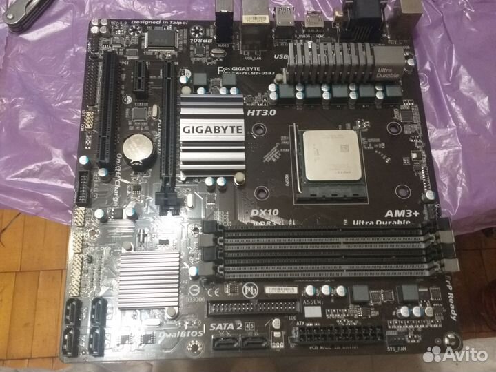 Материнская плата с процессором amd