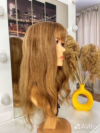 Накладка из натуральных волос