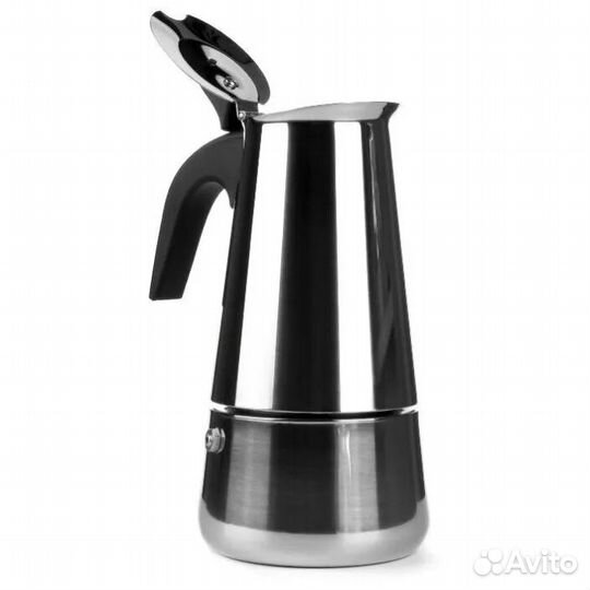 Гейзерная кофеварка Kelli KL-3017 200 мл. 4 чаш