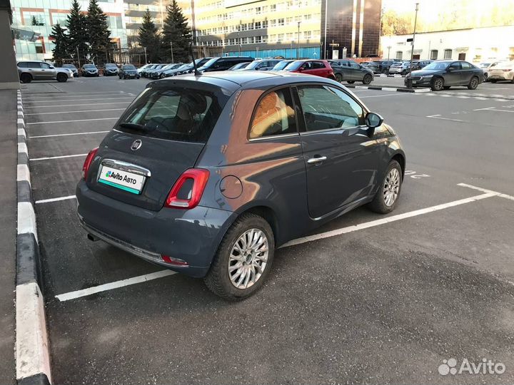 FIAT 500 1.4 AMT, 2019, 85 248 км