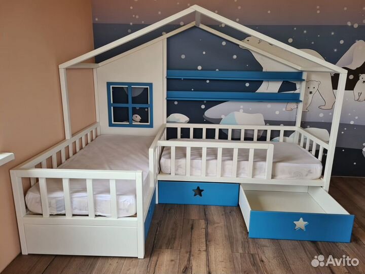 Угловая кровать для детей