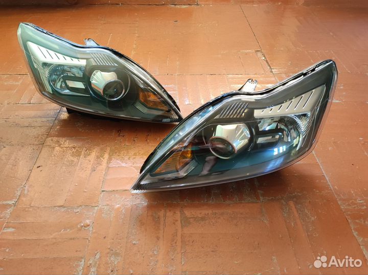 Фары ксенон Ford Focus 2 рестайлинг