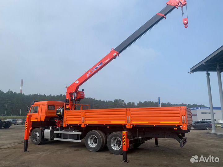 КАМАЗ 65115 с КМУ, 2024