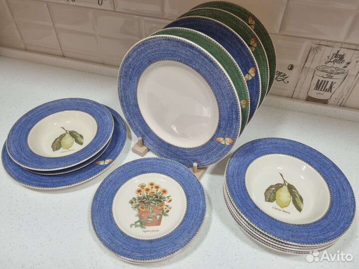 Тарелки Wedgwood Sarah's Garden