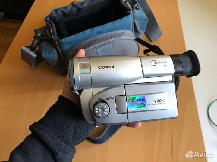 Видеокамера Canon Н60h i jvc кассетная