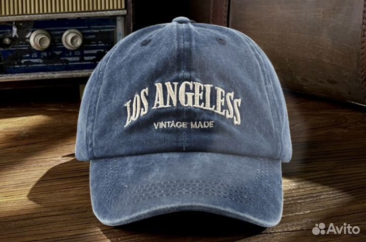 Бейсболка Los Angeless (синяя)