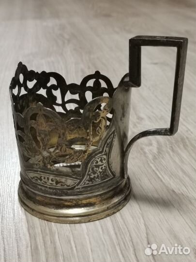 Подстаканник серебро