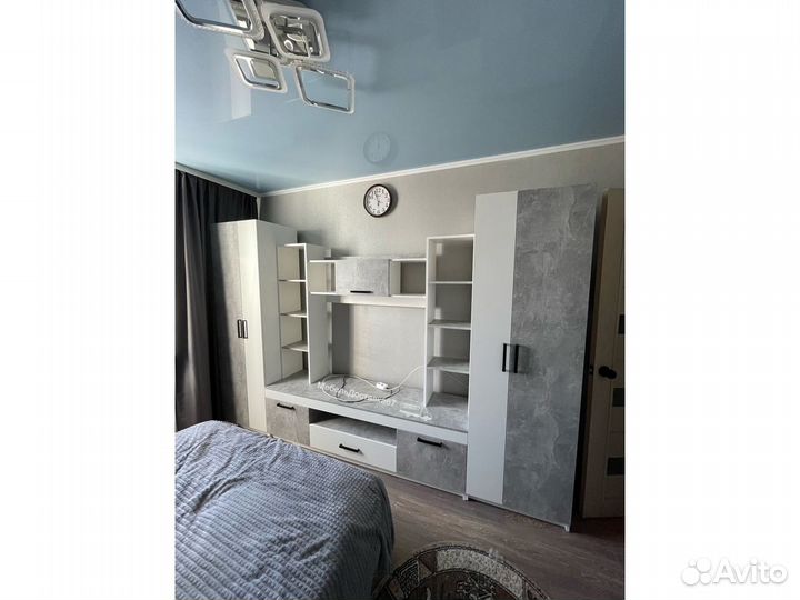 Гостиная (3м) белый (ателье светлое,крафт золотой)