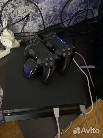 Sony playstation 4 slim 1 tb ps4 с играми