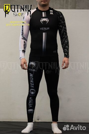 Рашгард + компрессионные штаны venum