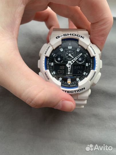 Часы G-shock GA-100B (оригинал) на гарантии до 12