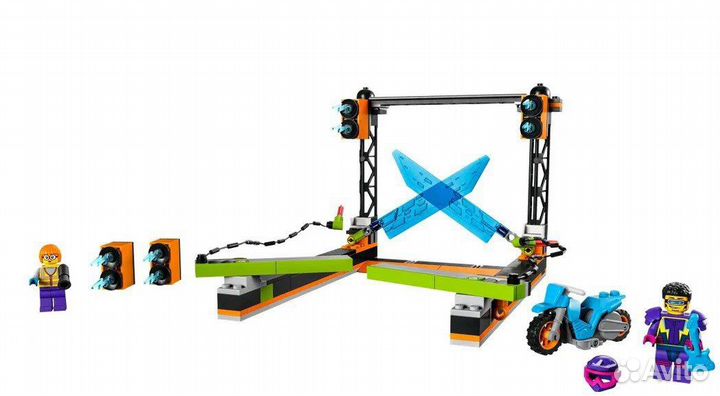 Lego City Трюковое испытание Клинок 60340