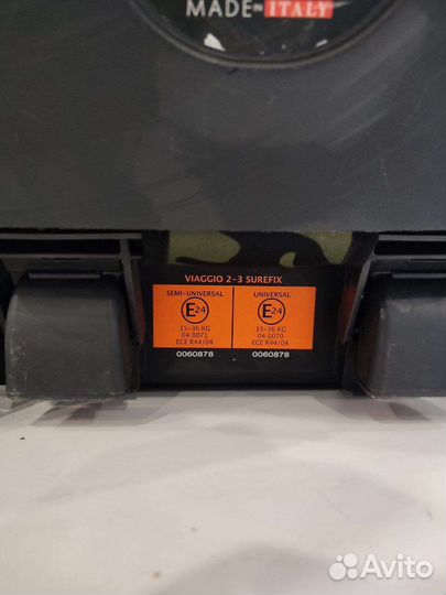 Детское Автокресло peg perego viaggio 2-3