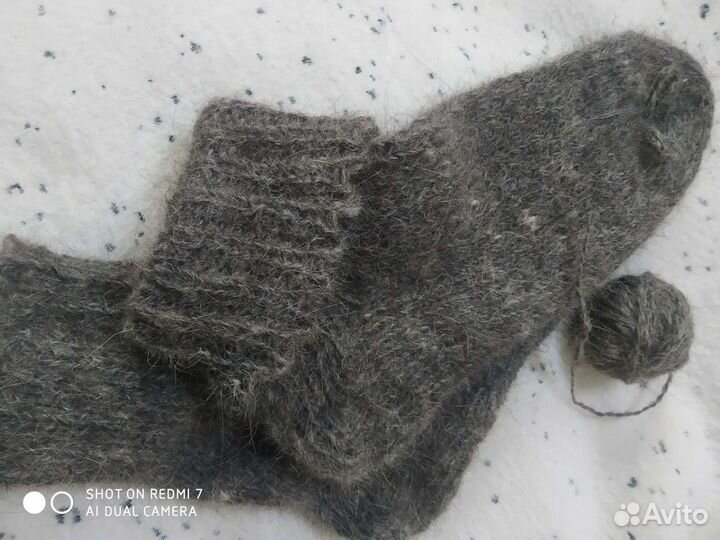 Носки из собачьей шерсти