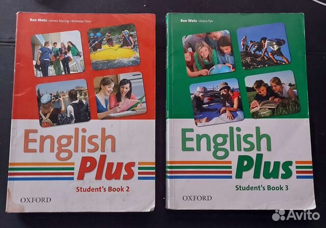 Учебник английского English plus 2/3 учебник+тетр