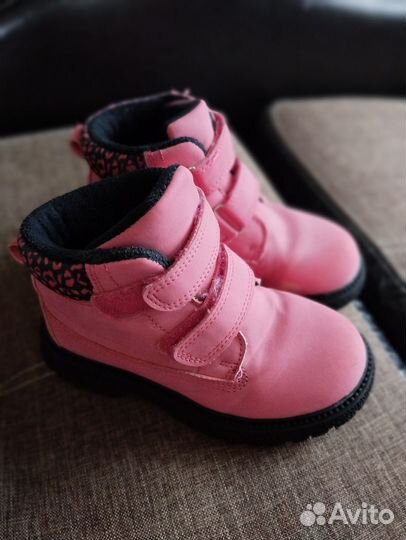 Ботинки демисезонные для девочки 28 размер