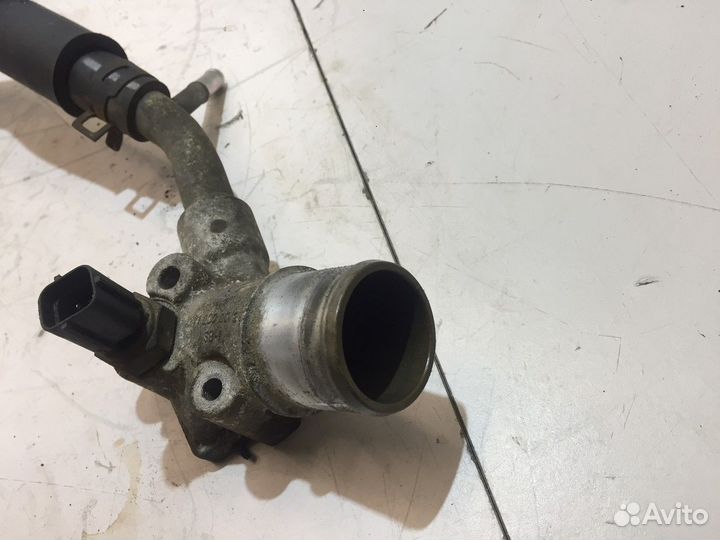 Фланец двигателя системы охлаждения