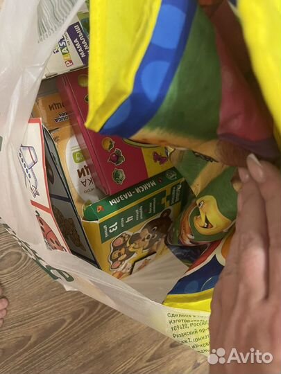 Детские развивающие игрушки пакетом