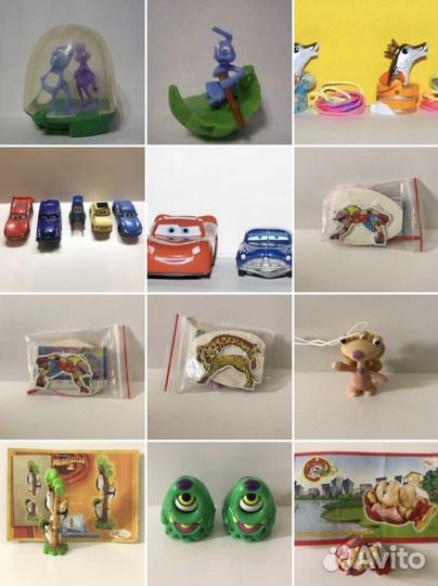 Киндер сюрприз и другие производители