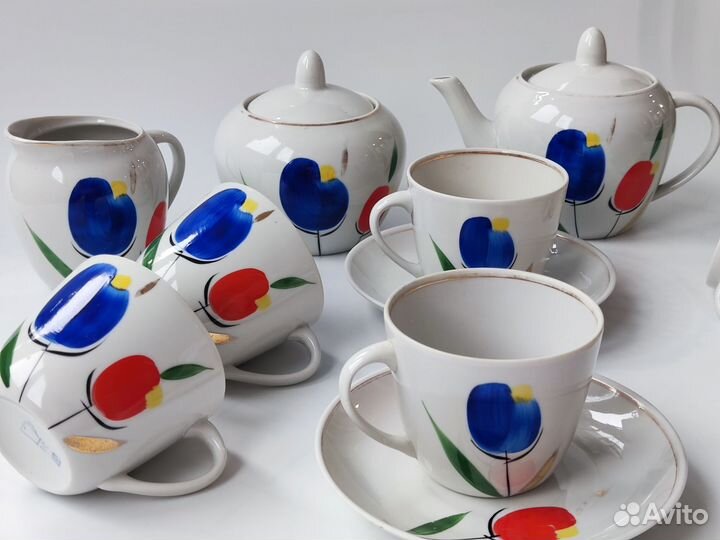 Чайный сервиз СССР барановка