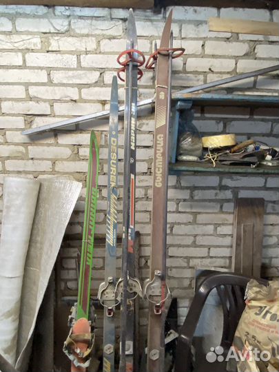 Лыжи деревянные СССР