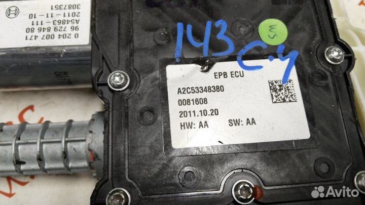 Моторчик стояночного тормоза Citroen C4 B7 хетчбек