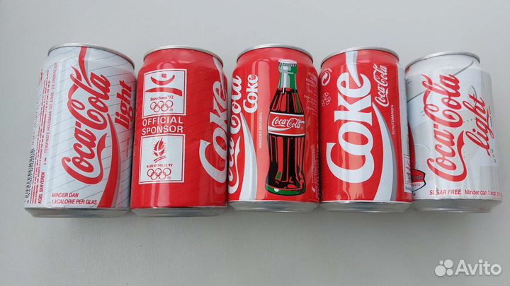 Банки - Coca Cola, Fanta, пиво, водка