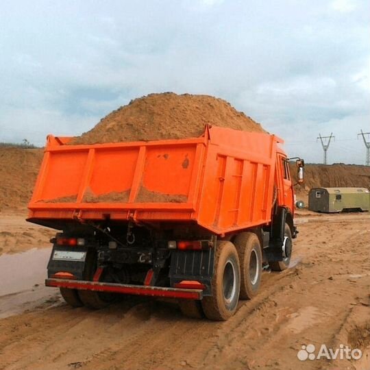 Песок строительный