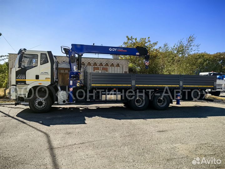 FAW J6P-375 с КМУ, 2023