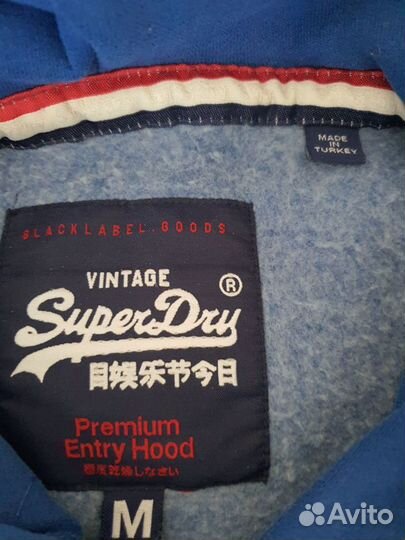 Худи Super Dry, оригинал М 46р., новый